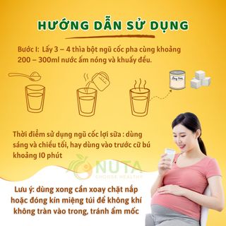 Bột Ngũ Cốc Lợi Sữa 12 loại hạt Cao Cấp 1000g