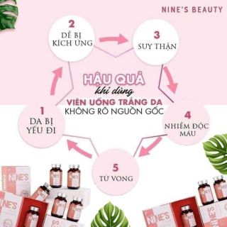 Viên uống trắng da Nine's Beauty