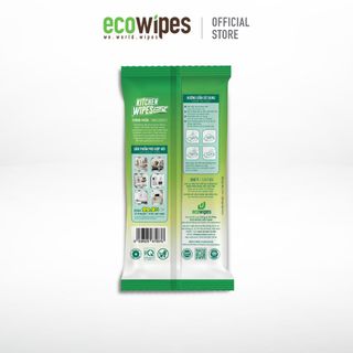 Khăn ướt lau bếp Kitchen Wipes 42 tờ