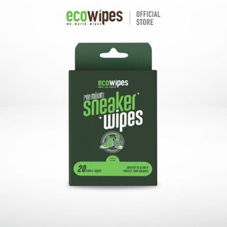 Hộp 20 gói khăn lau giày thể thao Sneaker Wipes 4 Premium- Travel size