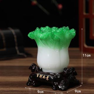 Bắp Cải Phong Thuỷ Đựng Bút Hút Tài