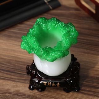 Bắp Cải Phong Thuỷ Đựng Bút Hút Tài