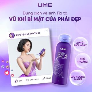 Dung dịch vệ sinh Ume tía tô