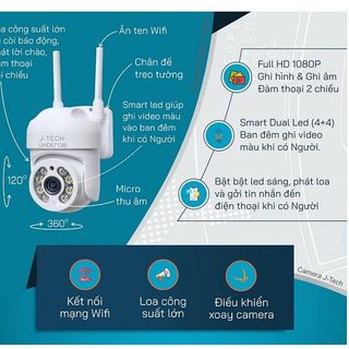 Camera IP Wifi J-TECH UHD6713B