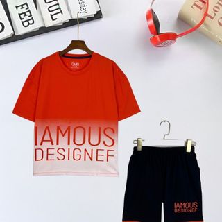 Bộ bé trai, cộc tay, cotton, hiphop áo in loang, size 9-14, ri6 - phân phối bởi Top1Kids giá sỉ