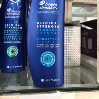 Dầu gội Head & Shoulders Clinical Strength xanh dương 400ml