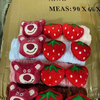 Băng Đô Tẩy Trang Gấu Dâu Lotso giá sỉ