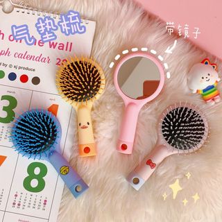Lược chải tóc kèm gương, Lược gỡ rối tóc massage