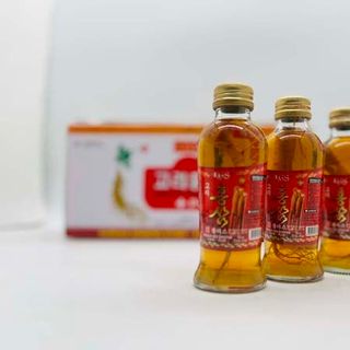Nước Hồng Sâm Có Củ KGS Hàn Quốc Hộp 10 Chai x 120ml