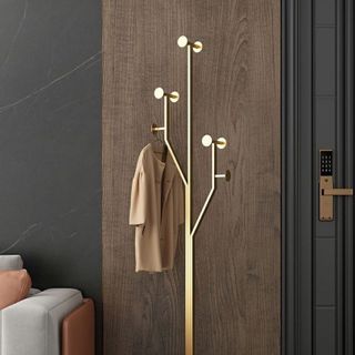 Cây Treo Đồ Inox Mạ Vàng Cao Cấp Kiểu Ý Sang Trọng