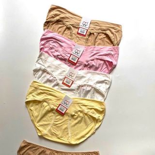 Quần lót bầu cotton chéo