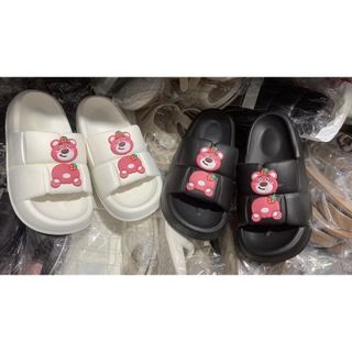 DÉP BÁNH MÌ NỮ TÍNH GẤU HỒNG SIÊU HOT CHỐNG TRƠN TRƯỢT WH291 - WINNIE HOUSE