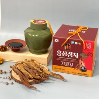 Cao Trà Hồng Sâm Hàn Quốc 6 tuổi Hũ sứ 500gr