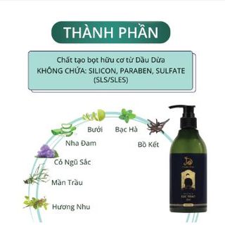 Dầu gội Bạc Hà Lục Thảo 300ml
