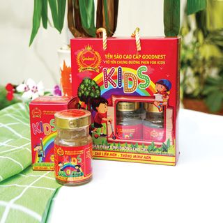 Tổ Yến Chưng Đường Phèn Cho Bé Good Nest (H/6 hũ/70ml)