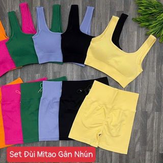 Set đùi dệt gân Mitao mới nhất Tháng 6 cập bến đây ạ Toàn màu cưnggg,Tha hồ cho chị em chọn nhé giá sỉ