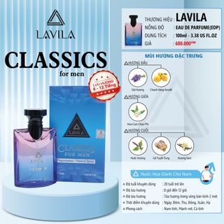 Nước hoa Lavila classic 100ml