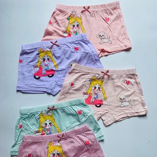 Quần đùi bé gái cotton
