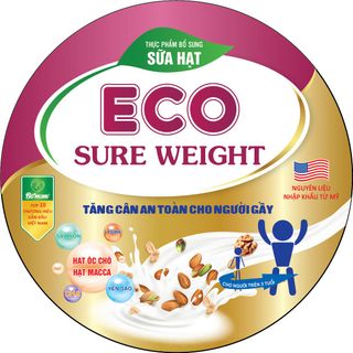 Sữa Hạt Tăng Cân An Toàn Cho Người Gầy | ECO - Sure Weight