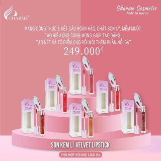 TRỌN BỘ MỸ PHẨM CHARME