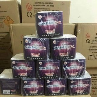 Pháo hoa Giàn phun hoa nén nguyên khối 25 viên