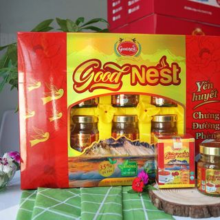 Yến Huyết Chưng Đường Phèn Good Nest 35% Yến (H/6hũ/70ml) giá sỉ