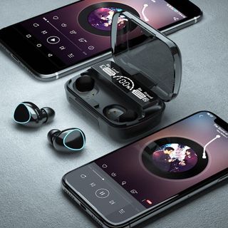 Tai Nghe Bluetooth không dây M10 Phiên Bản Pro Nâng Cấp Pin Trâu, Nút Cảm Ứng Tự Động Kết - Chống Nước Chống Ồn