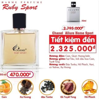 Nước hoa Charme Ruby
