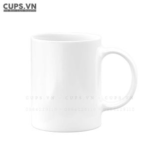 Phôi ly sứ trắng giá rẻ để in chuyển nhiệt