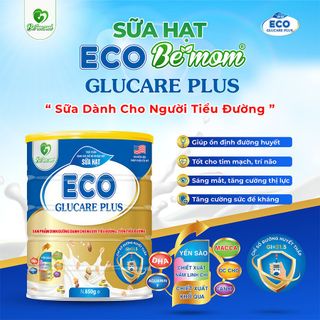 Sữa Hạt Dành Cho Người Tiểu Đường | ECO - Glucare Plus