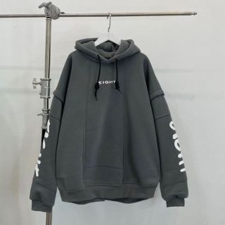 Áo Hoodie Nỉ Lót Bông Tay Nối EIGHT Form Rộng Unisex. giá sỉ - giá bán buôn