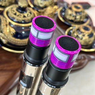 Micro Không Dây AK95 Loại 2 Micro - Chất Liệu Kim Loại Cao Cấp - Sóng UHF Chống Hú Cực Tốt - Chính Hãng MTmax