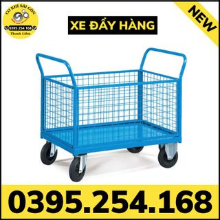 XE ĐẨY HÀNG SẮT SƠN TĨNH ĐIỆN giá sỉ