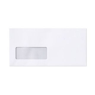 Bao thư trắng 12 x 22 cửa sổ