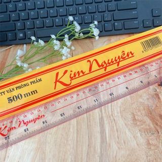 Thước mica cứng 50cm
