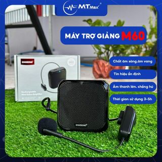 Máy Trợ Giảng M60 - Thời Gian Sử Dụng Lên Đến 3-5 Giờ- Hỗ Trợ Kết Nối Bluetooth, USB và Thẻ Nhớ.