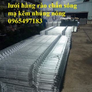 Hàng rào lưới thép mạ kẽm , hàng rào lưới thép mạ kẽm nhúng nóng, hàng rào gập đầu mạ kẽm, hàng rào chấn sóng mạ kẽm