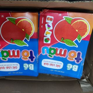 Sách - Tập Tô Màu Cho Bé Từ 3-6 Tuổi