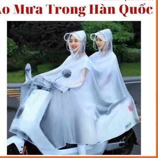 Áo mưa trong 2 đầu