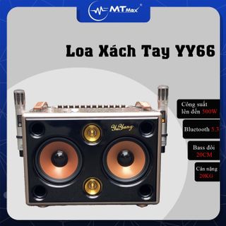 Loa Xách Tay YUYANG YY66, Công Suất 250-500W, Kết Nối Tiện Lợi Bluetooth 5.3