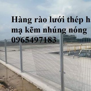 Hàng rào lưới thép mạ kẽm , hàng rào lưới thép mạ kẽm nhúng nóng, hàng rào gập đầu mạ kẽm, hàng rào chấn sóng mạ kẽm