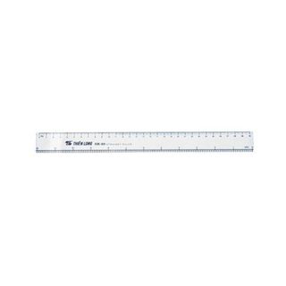 Thước mica Thiên Long 30cm