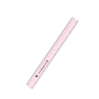 Thước mica Thiên Long 30cm