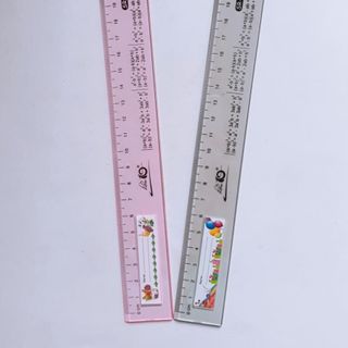Thước mica Thiên Long 20cm