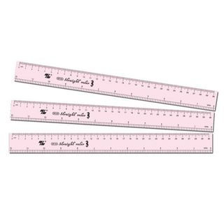 Thước mica Thiên Long 20cm