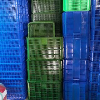 Sóng hở 3t9 - Rổ nhựa đựng trái cây hàng loại 2