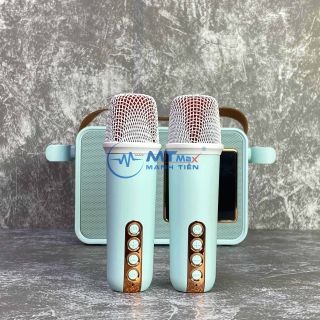 Loa Bluetooth Y6 - Đèn Led Nháy Theo Nhạc - 2 Micro Không Dây - Đa Dạng Cổng Kết Nối