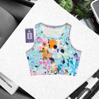 Croptop sát nách 2 lớpp mới nhất 2023 Thể Thao Siêu Đẹp Giá Sỉ,