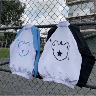 Áo khoác dù Nam nữ cặp đôi phối màu 2 lớp túi giả hộp mẫu cánh dơi UNCOVERr siêu hot giá sỉ - giá bán buôn