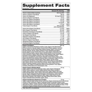 Viên uống bổ sung đa vitamin hữu cơ Kirkland Signature Organic Multivitamin 80 viên